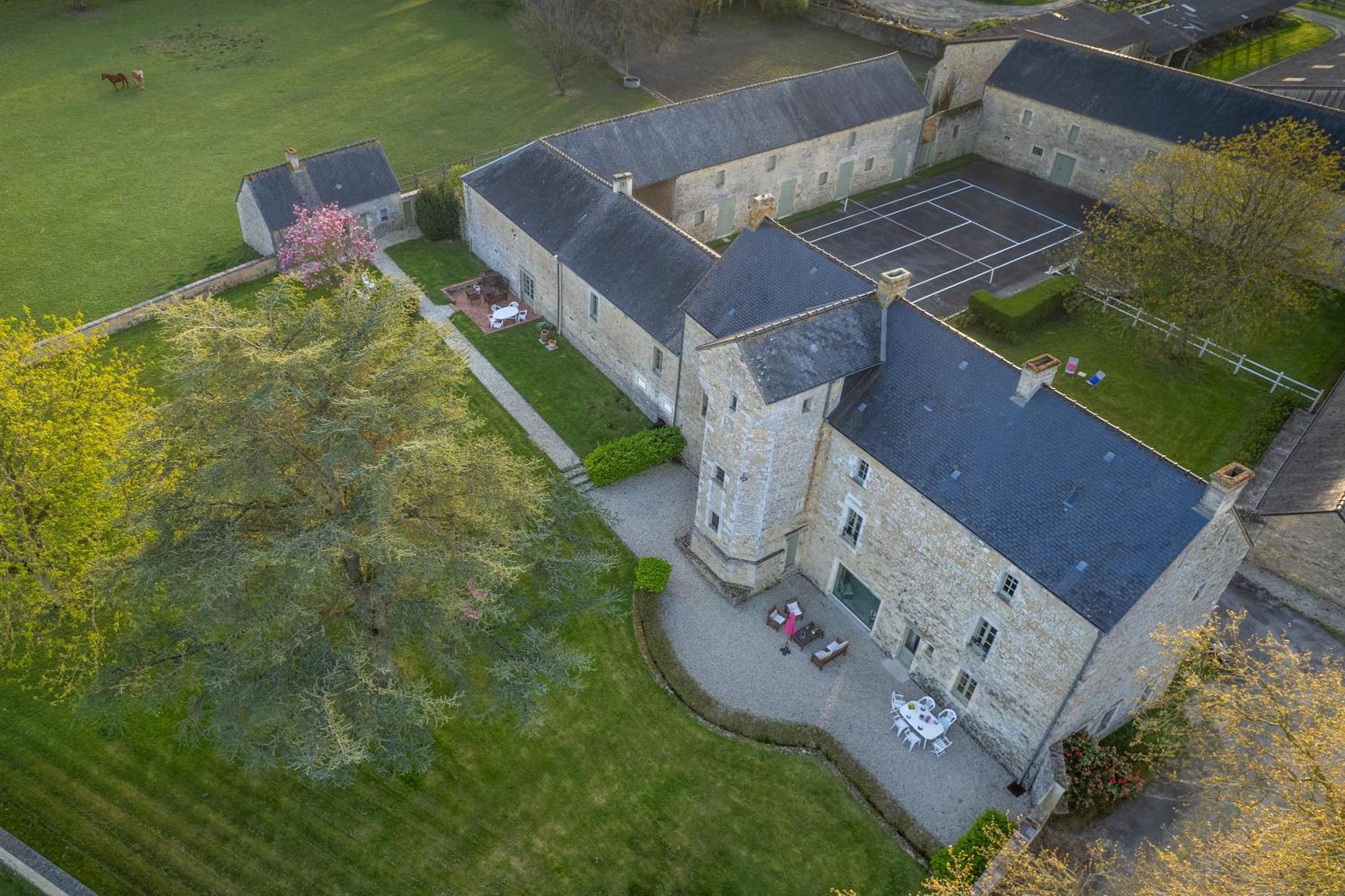 Chateau De Monceaux 5Mn De Bayeux Proche Mer Экстерьер фото